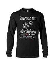 Girl Love Dog and Tattoos Long Sleeve Tee tile