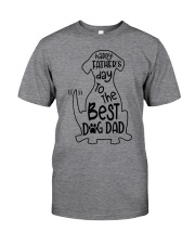 Happy Father Day Best Dog Dad Classic T-Shirt tile