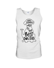 Happy Father Day Best Dog Dad Unisex Tank tile
