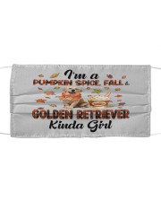 Pumpkin Kinda - Golden Retriever 2 Mask tile