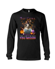 Karma - BLUE MERLE Australian Shepherd Long Sleeve Tee tile