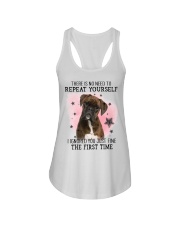 Repeat - BRINDLE Boxer Ladies Flowy Tank tile