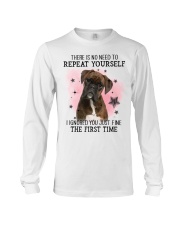 Repeat - BRINDLE Boxer Long Sleeve Tee tile