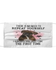 Repeat - BRINDLE Boxer Mask tile