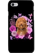 Rose Purple - Labradoodle 4 Phone Case tile