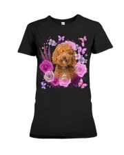 Rose Purple - Labradoodle 4 Premium Fit Ladies Tee tile