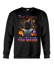 Karma - BLACK Labradoodle Crewneck Sweatshirt tile