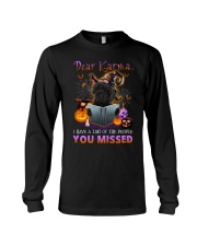 Karma - BLACK Labradoodle Long Sleeve Tee tile