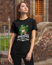 Happy Clover - Pitbull Boxer Mix Classic T-Shirt apparel-classic-tshirt-lifestyle-06
