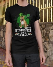 Happy Clover - Pitbull Boxer Mix Classic T-Shirt apparel-classic-tshirt-lifestyle-21