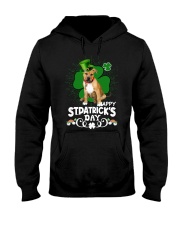 Happy Clover - Pitbull Boxer Mix Hooded Sweatshirt tile