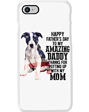 Father Day - Pitbull Phone Case tile
