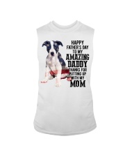 Father Day - Pitbull Sleeveless Tee tile