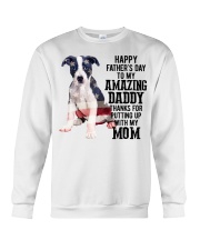 Father Day - Pitbull Crewneck Sweatshirt tile