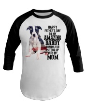 Father Day - Pitbull Baseball Tee tile