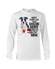 Father Day - Pitbull Long Sleeve Tee tile