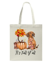 It is Fall - Dachshund 3 Tote Bag tile
