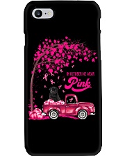 LBN October Pink Truck Pug 2 Phone Case tile
