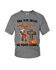 Autumn Cross - RED MERLE Australian Shepherd Youth T-Shirt tile