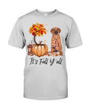 It is Fall - Rhodesian Ridgeback Premium Fit Mens Tee tile