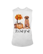 It is Fall - Rhodesian Ridgeback Sleeveless Tee tile