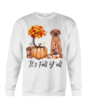 It is Fall - Rhodesian Ridgeback Crewneck Sweatshirt tile