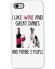 Three People - Great Dane 2 Phone Case tile