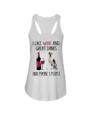 Three People - Great Dane 2 Ladies Flowy Tank tile