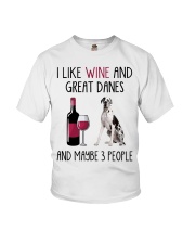 Three People - Great Dane 2 Youth T-Shirt tile