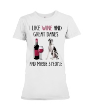 Three People - Great Dane 2 Premium Fit Ladies Tee tile