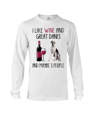 Three People - Great Dane 2 Long Sleeve Tee tile