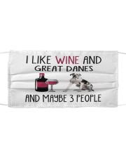 Three People - Great Dane 2 Mask tile