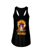 Never Mind - Beagle Ladies Flowy Tank tile