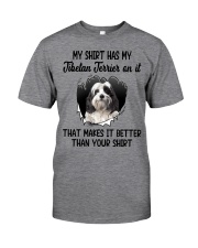 Better Shirt - Tibetan Terrier 1 Classic T-Shirt front