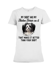 Better Shirt - Tibetan Terrier 1 Premium Fit Ladies Tee tile