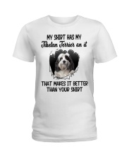 Better Shirt - Tibetan Terrier 1 Ladies T-Shirt tile