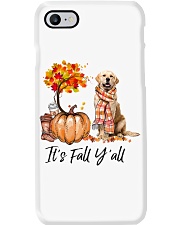 It is Fall - golden Retriever 1 Phone Case tile
