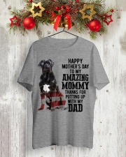 Mother Day BLACK Cane Corso Premium Fit Mens Tee lifestyle-holiday-crewneck-front-2