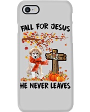 Autumn Cross - Great Pyrenees 1 Phone Case tile