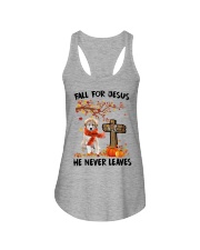 Autumn Cross - Great Pyrenees 1 Ladies Flowy Tank tile
