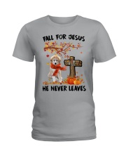 Autumn Cross - Great Pyrenees 1 Ladies T-Shirt tile