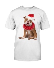 Christmas Cheer - Old English Bulldog Classic T-Shirt tile