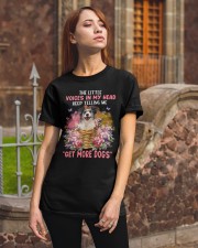 The Little - Blue Merle Collie Classic T-Shirt apparel-classic-tshirt-lifestyle-06