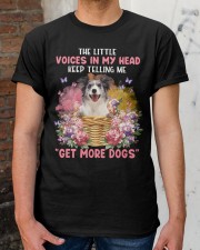 The Little - Blue Merle Collie Classic T-Shirt apparel-classic-tshirt-lifestyle-30