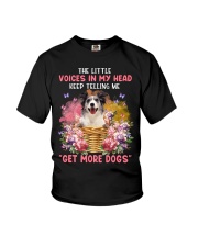 The Little - Blue Merle Collie Youth T-Shirt tile