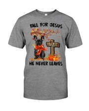 Autumn Cross - BLACK French Bulldog Premium Fit Mens Tee tile