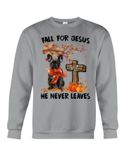 Autumn Cross - BLACK French Bulldog Crewneck Sweatshirt tile