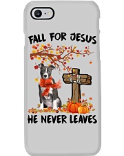 Autumn Cross - Blue Nose Pitbull Phone Case tile