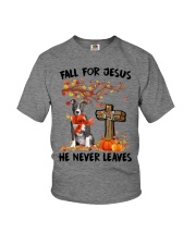 Autumn Cross - Blue Nose Pitbull Youth T-Shirt tile