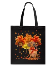 Fall Forest - Red Dachshund Tote Bag tile